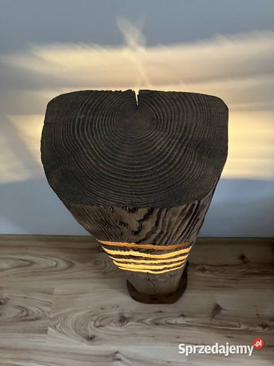 Lampa drewniana Kondratowice