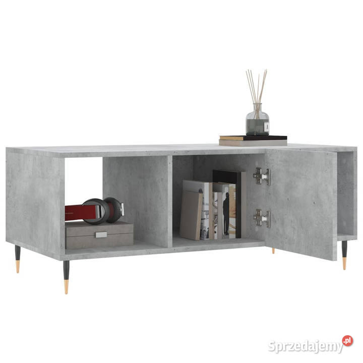 Stolik kawowy szarość betonu 102x50x40 WM829280 Warszawa