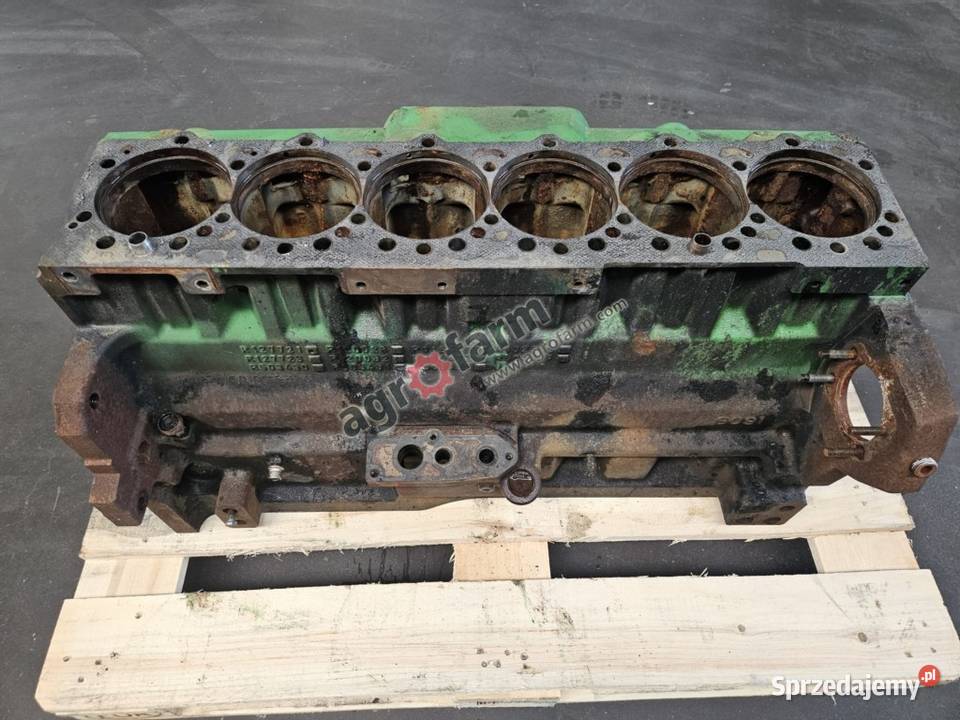 Blok silnik John Deere 7810 7710 7610 dolnośląskie Byków