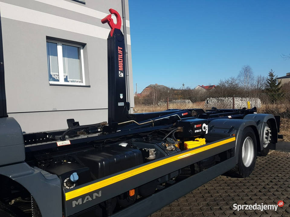 MAN TGS 26430 3 OSIE HAKOWIEC MULTILIFT OPTIMA Rok produkcji 2020 Poręba