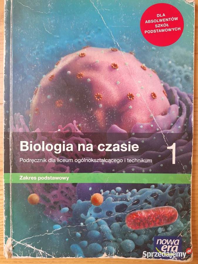 Biologia na czasie 1 Zakres podstawowy Nowa Era Gdańsk sprzedam