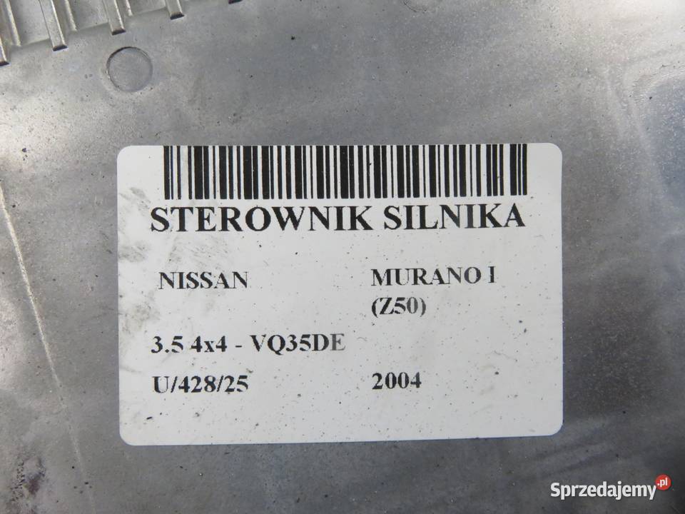 STEROWNIK NISSAN MURANO I Z50 35 4x4 234 sprzedam
