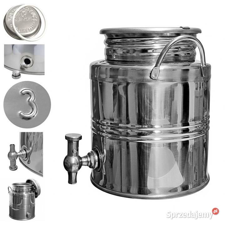 Beczułka bańka ze stali nierdzewnej inox ANTAŁEK Siemianowice Śląskie