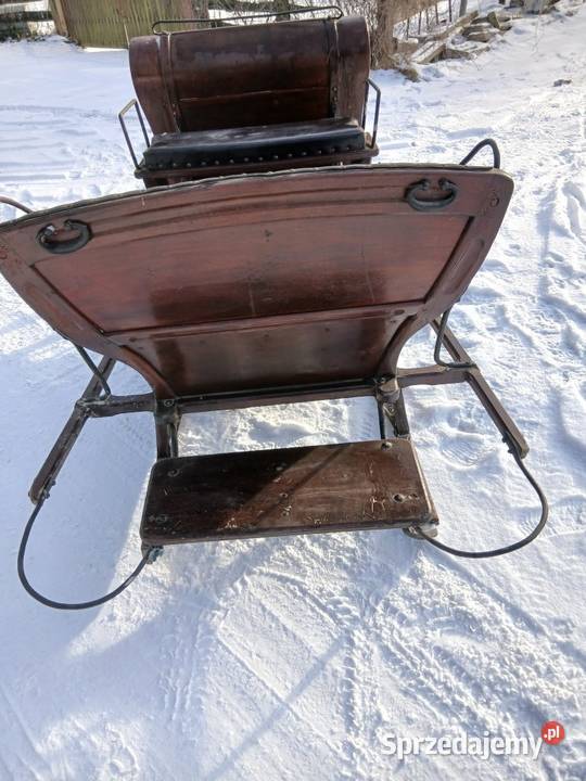 sanie konne ze struną Sawin