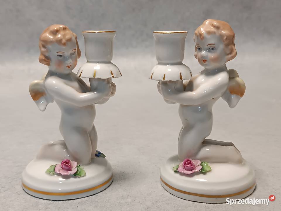 Von Schierholz Plaue Świeczniki Para Figuralnych Zakopane