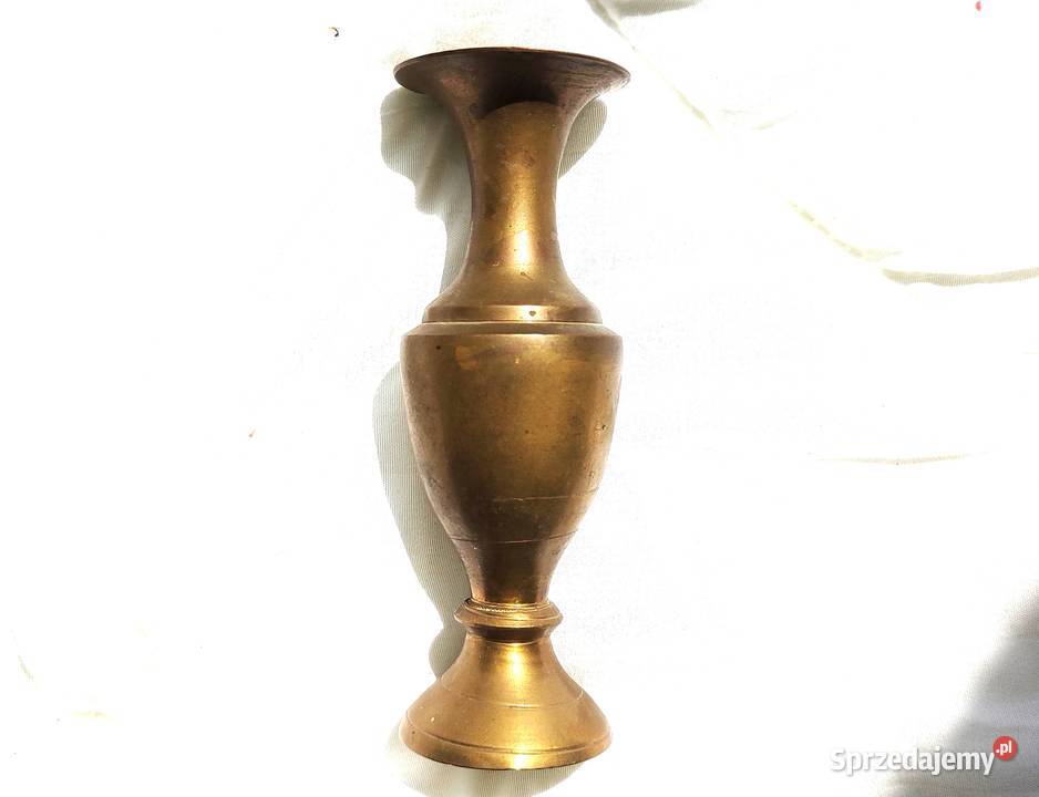 Stary mosiężny wazonik Gdańsk