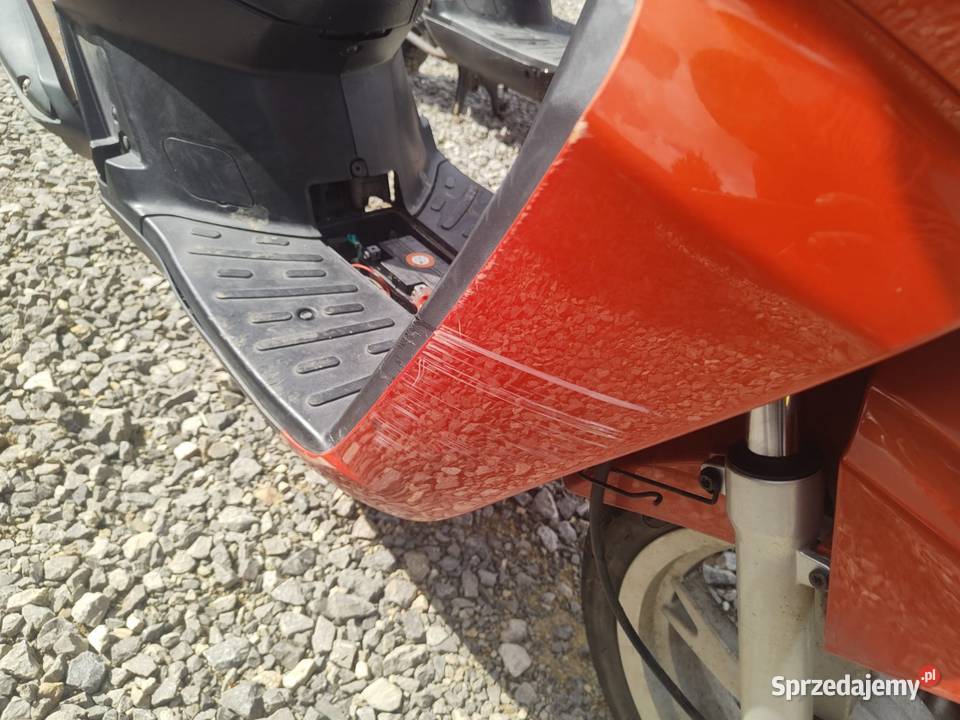 Peugeot Kisbee 1 pomarańczowy bez prawa do Małyszyn Dolny