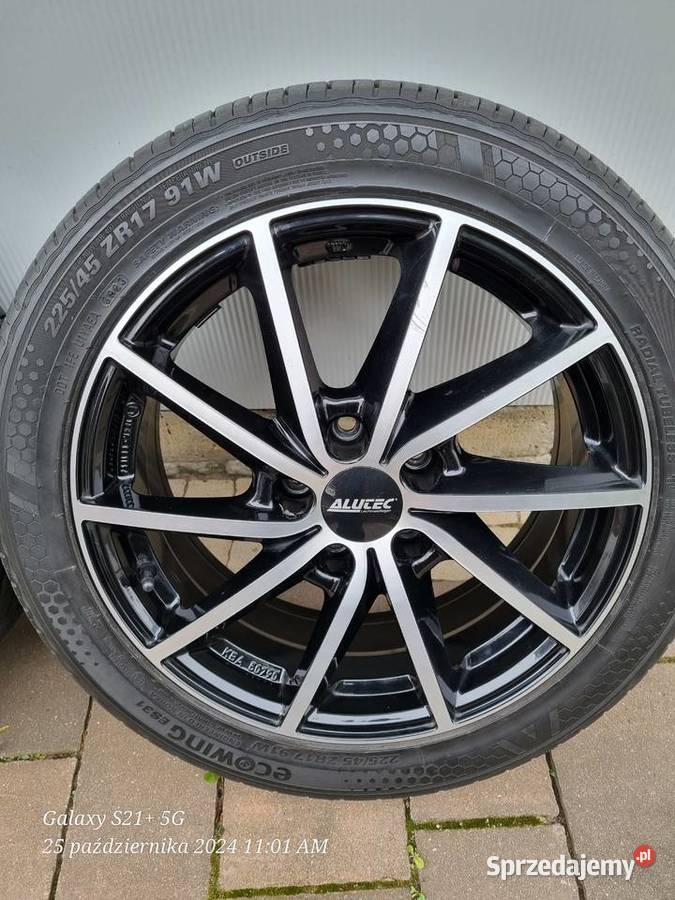 Alufelgi Alutec 17 z oponami Kumho 2254517 Sochaczew