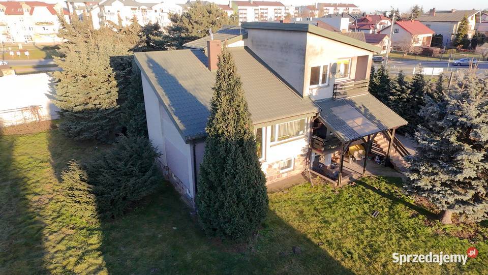 Teren inwestycyjny z atrakcyjnym domem Sprzedam Sierpc sprzedam