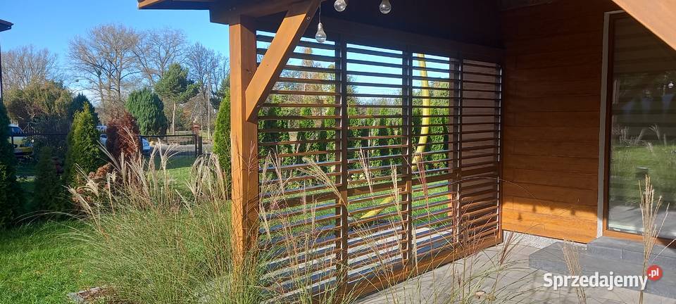 żaluzje ogrodowe zabudowa tarasów Jastków