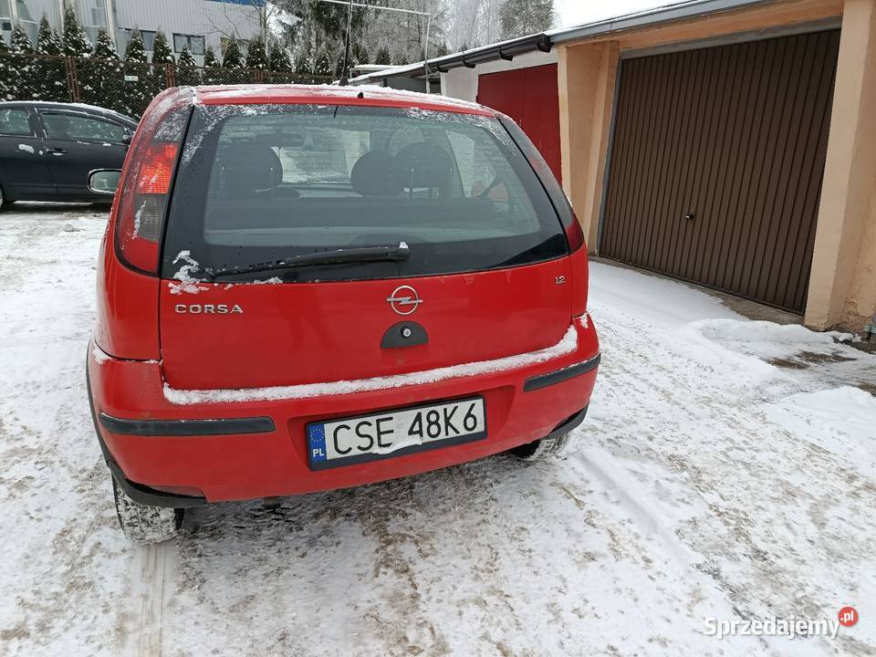 Opel Corsa C 2004 12 pomorskie Debrzno