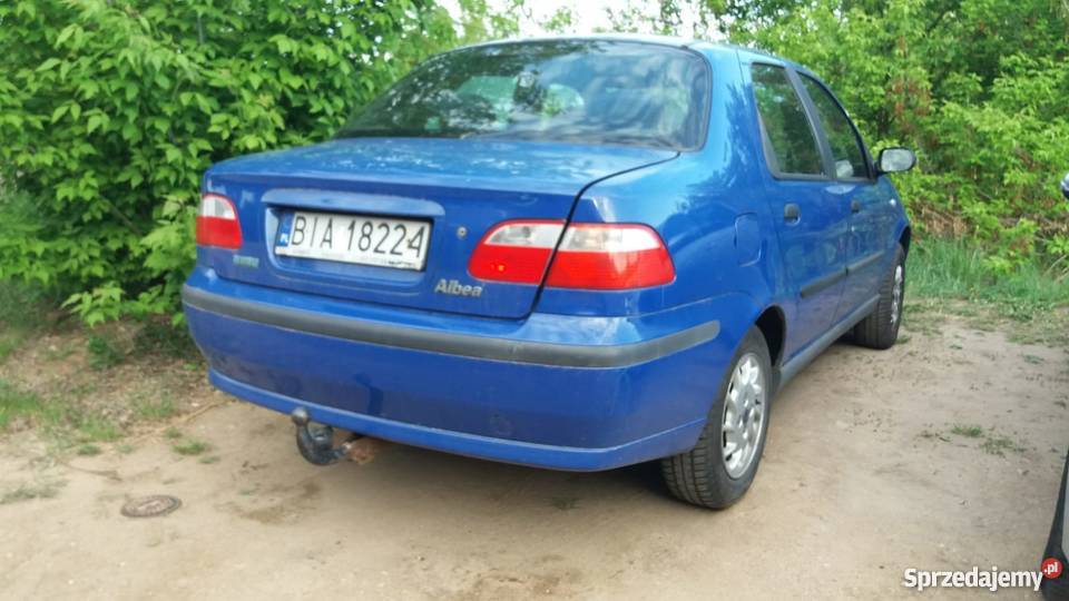 Fiat Albea 1.2 16v uszkodzony na części Białystok