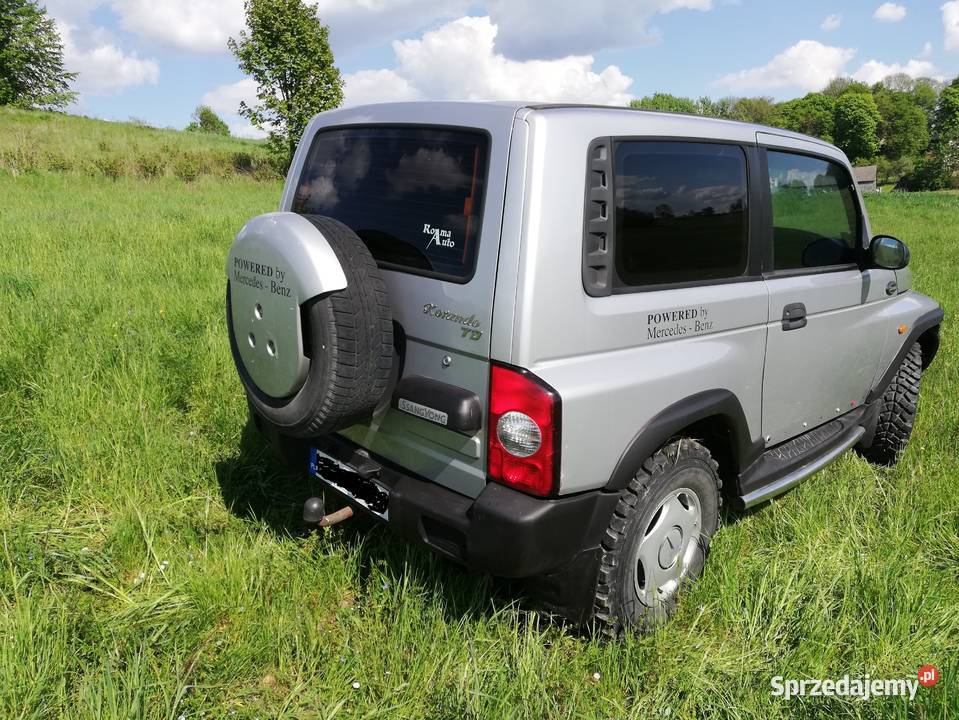 ssangyong korando 23 TD Korando lubelskie Ujazdów