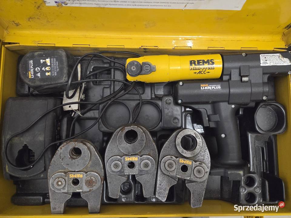 Zaciskarka do rur mini rems