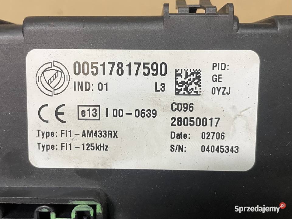 517817590 skrzynka bezpieczników fiat grande Szczecin sprzedam