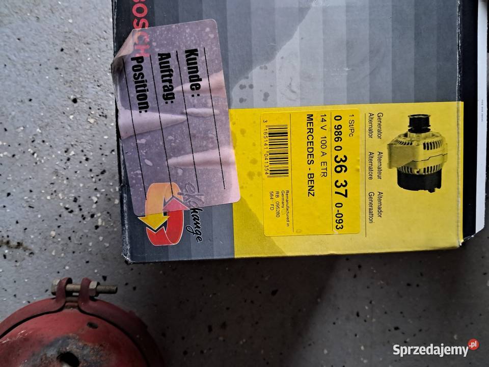 Alternator Mercedes Pozostałe Lipusz sprzedam