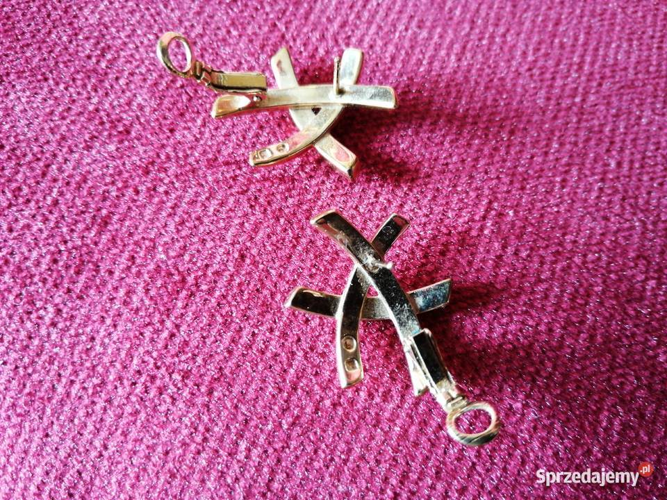 Kolczyki z cyrkoniami Wrocław sprzedam