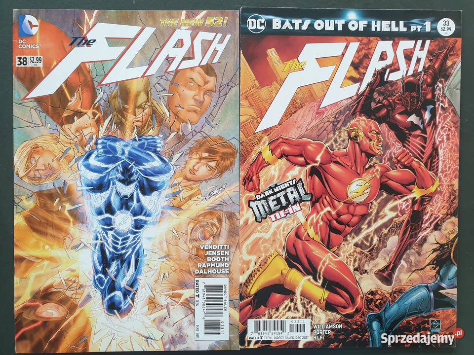 Flash zestaw 10 komiksów DC USA Gdynia