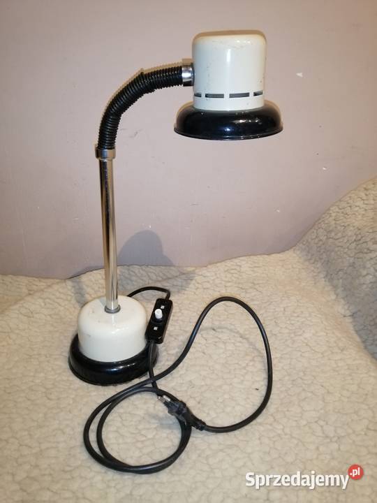 Lampka VEB Narva Rosa Luxemburg 60te Vintage dolnośląskie Legnica