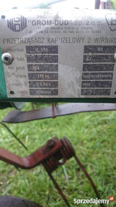 Przewracarka przetrząsarka karuzelowa pająk nieuszkodzony sprzedam