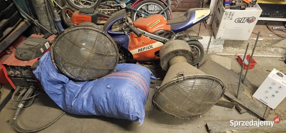 Lampy vintage prl typ orp 400 E Mielec