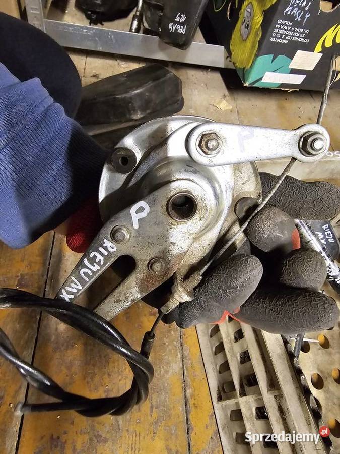 Rieju mx50 szczęki okładziny bęben przód przedni dolnośląskie