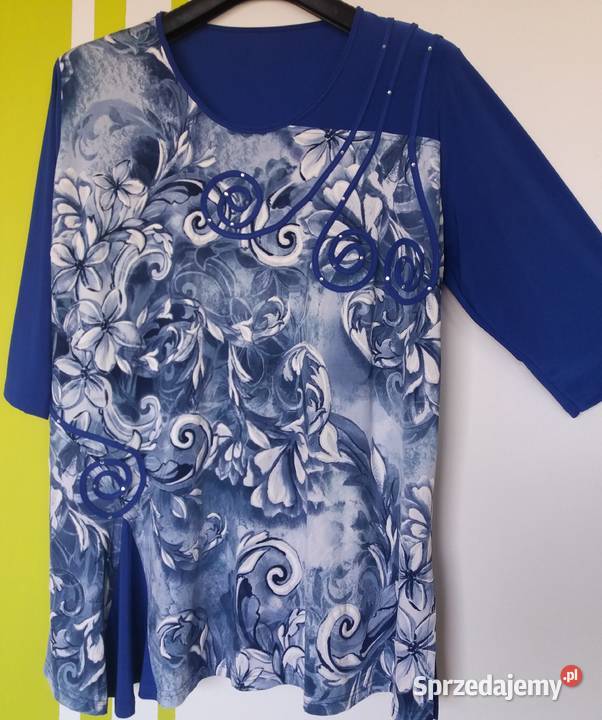XXL Nowa elegancka bluzka tunika Butik produkt Rozmiar 52 śląskie Gliwice