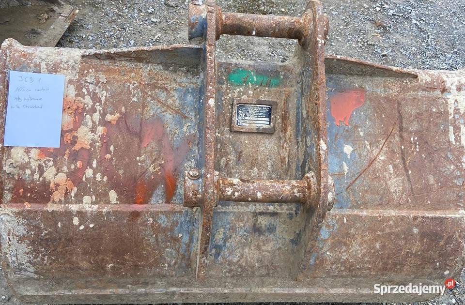 Łyżka strickland 105 JCB 3CX JCB 4CX JCB 8080 Koparko ładowarki