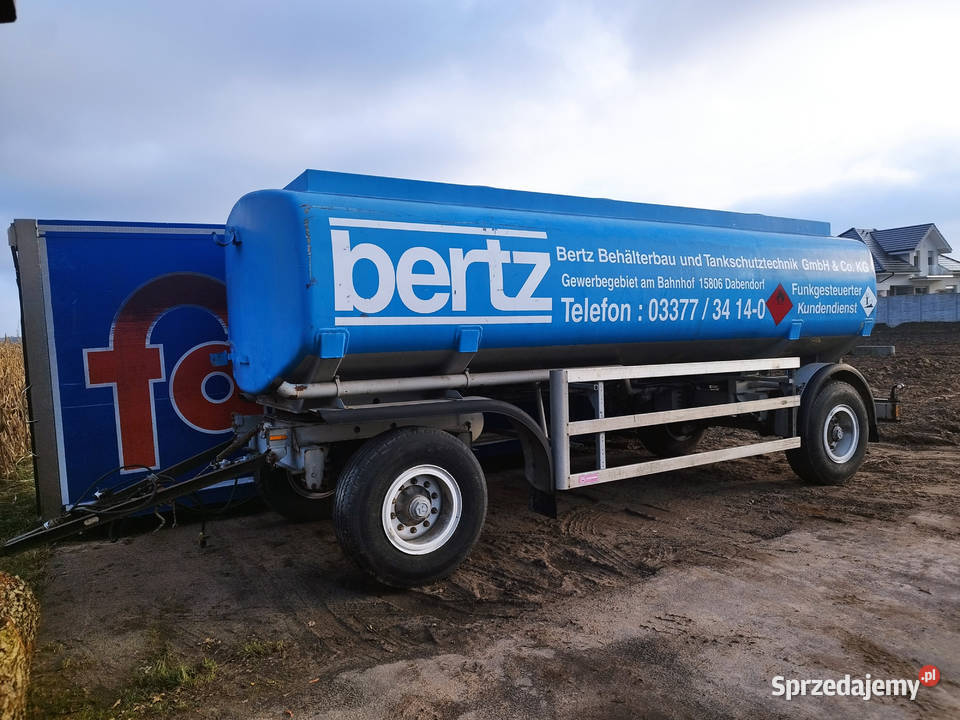 Cysterna paliwowa wody Zbiornik Aluminiowy Strzyżew