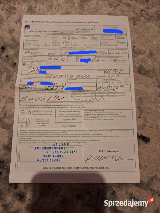 Honda nps 50 zoomer 50cm3 Lipsko sprzedam