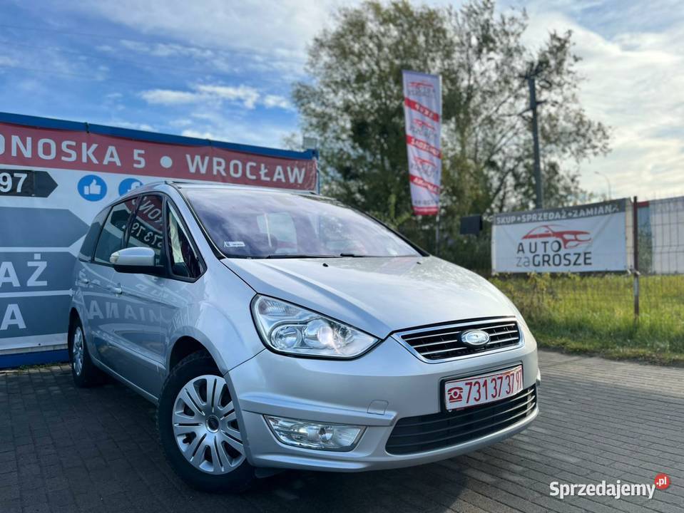 Ford Galxy 20 TDCI 2010 7 osobowy AUTOMAT HAK automatyczna Wrocław