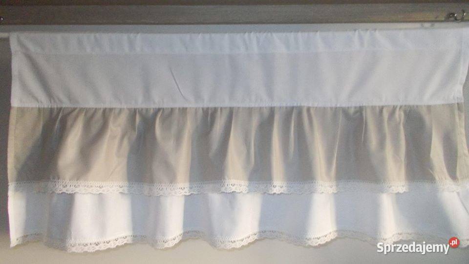 firanki komplety na okno szyjemy na dowolny Włocławek
