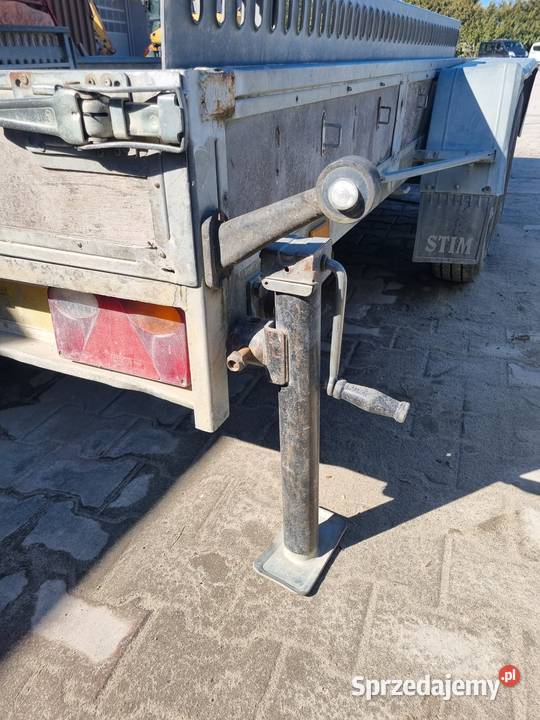 Przyczepa niskopodłogowa STIM P200 lubelskie Tomaszów Lubelski