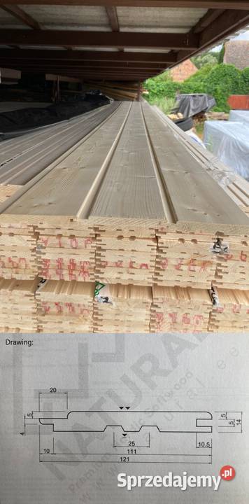 Podbitka 14x121 AB Softline deska elewacyjna Czarnowo