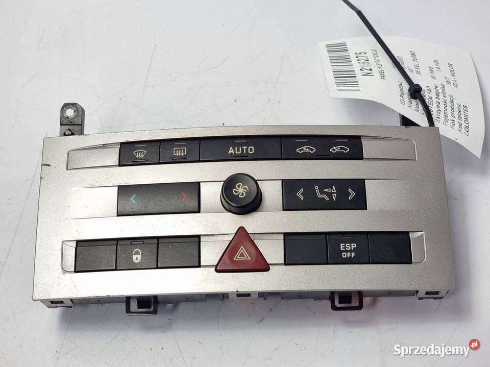 PANEL KLIMATYZACJI PEUGEOT 407 96610448 Lipno