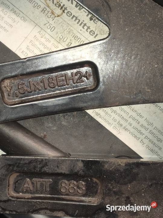 Felga aluminiowa ATT 883 75Jx18