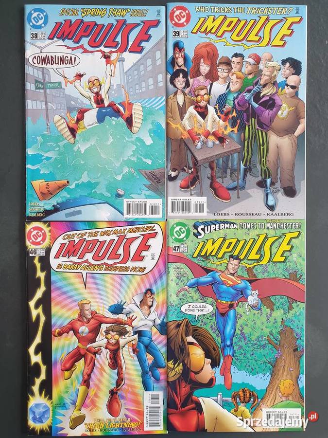 Impulse zestaw 29 oryginalnych komiksów DC USA sprzedam
