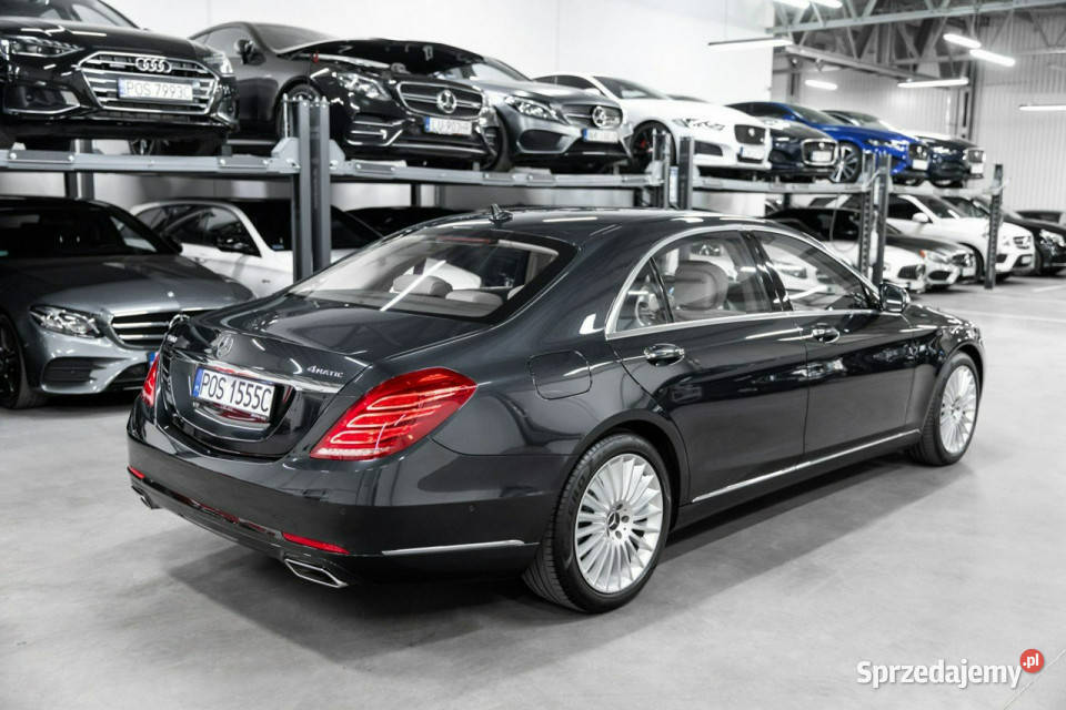 Mercedes S 500 4Matic Long 47 V8 455 Salon Samochody osobowe Węgrzce sprzedam