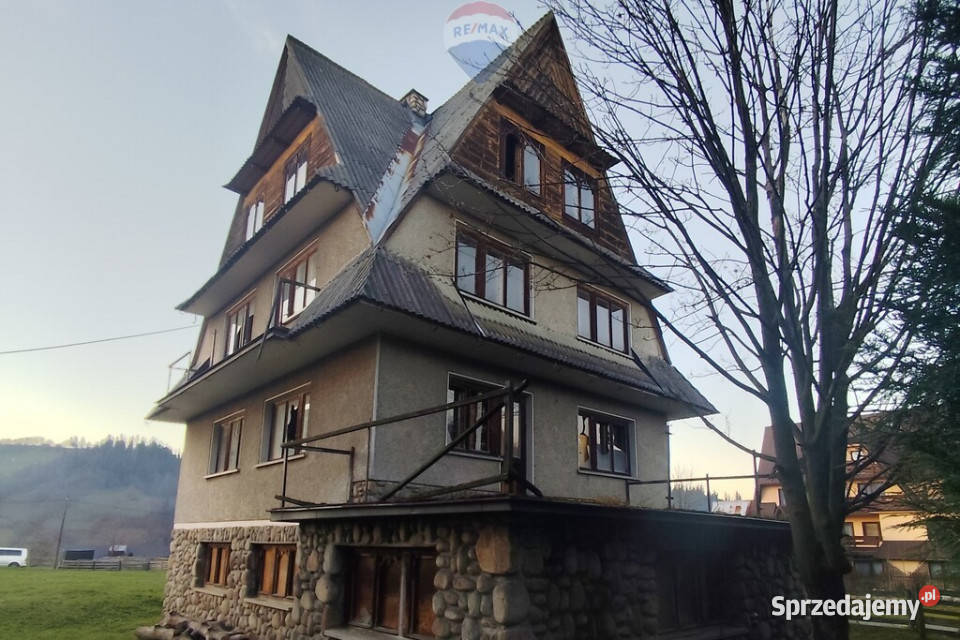 DOM DO REMONTU ZAKOPANEGO 280m2 Poronin
