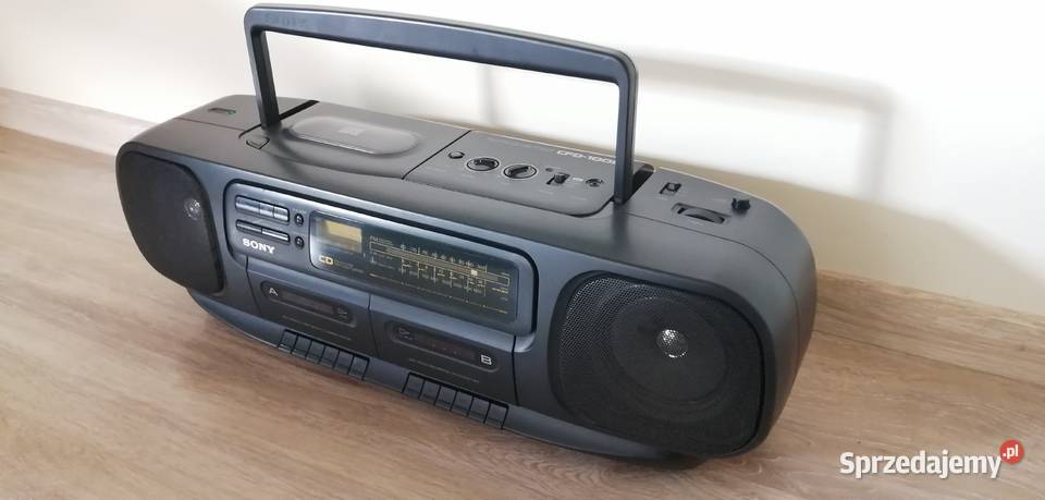 Radiomagnetofon z CD Sony Mega Bass Zielona Góra