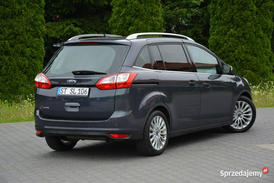Ford Grand C biXenon Navi Skóry elKlapa Sony isofix Ostrów Mazowiecka