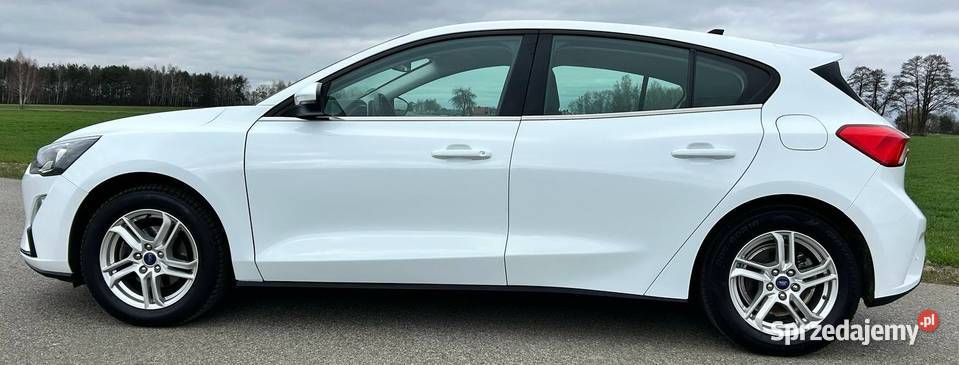 Ford Focus 2021 r Grzana szyba i kierownica biały wielkopolskie Kawęczyn