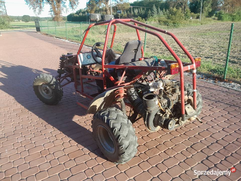 Buggy z silnikiem malucha w roweru Pszczela Wola