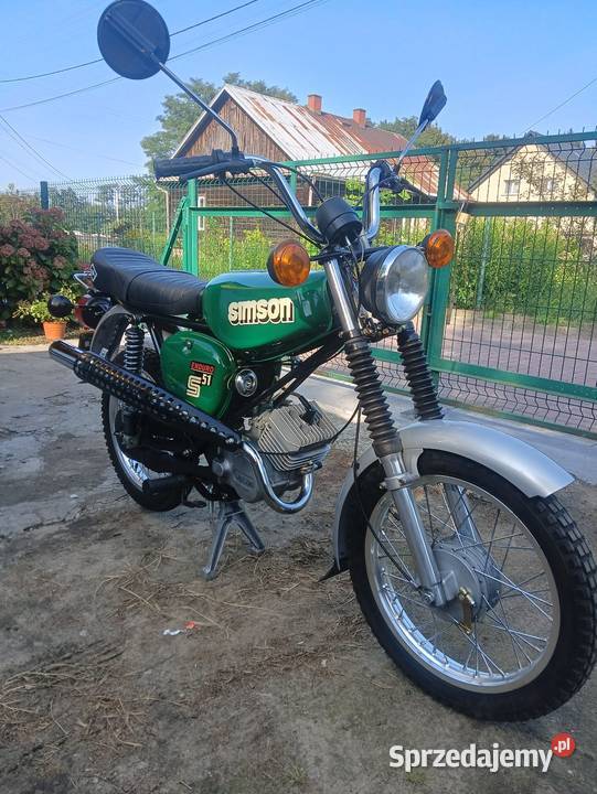 Motorower Simson S51 enduro kompleksowej małopolskie Tarnów