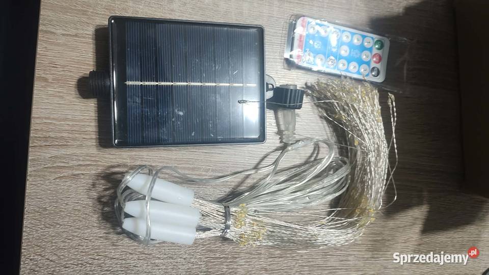 girlanda solarna LED Książ Wielkopolski
