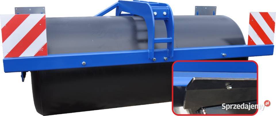 Wał łąkowy gładki na wózku MetalTechnik Maszyny rolnicze Mroczków Duży