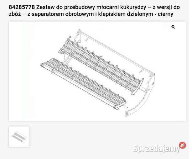 Zestaw przezbrojenia na kukurydzę Holland CX6 Płońsk