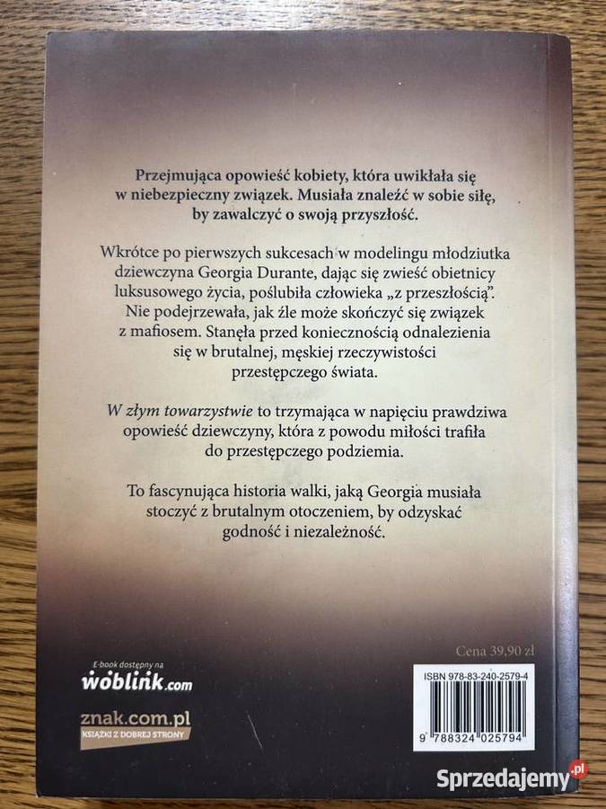 W złym towarzystwie Georgia Durante Lublin sprzedam