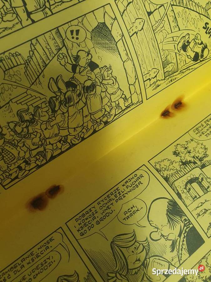 Złoty Puchar cz1 i 2 komplet wydanie 2 1988 Komiksy Gdynia