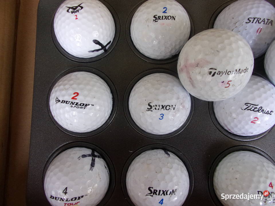 Piłki do golfa używane różne markowe 14 gra Warszawa